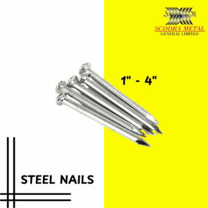 Steel Nails (1", 2" 3" 4")