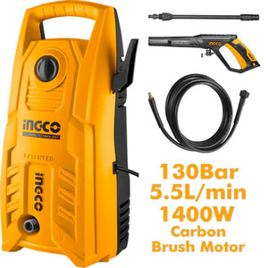 INGCO HPWR14008 High Pressure Washer 1400W Car Wash Machine Kenya INGCO Electric 1400W High Pressure Washer Portable Kenya INGCO HPWR14008 1400W Pressure Washer for Cleaning in Kenya