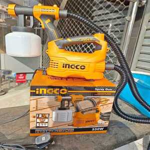 INGCO Electric HVLP Portable Paint Spray Gun 550W
